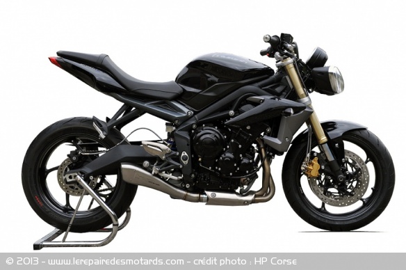 Silencieux HP Corse Hydroform pour Triumph Street Triple