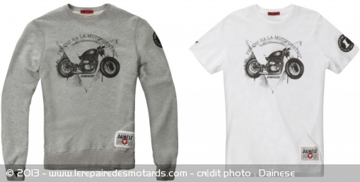 T-shirts et sweat-shirt Dainese Felpa Dark Custom