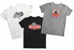 Trois modèles T-Shirts Helstons 