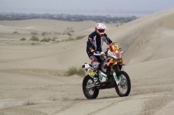 Dakar : victoire de Caselli dans l'étape 11 - Photo : Maindru / ASO