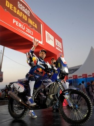 Dakar : Despres croit en la Yamaha - Crédit photo : B.Mahé / ASO