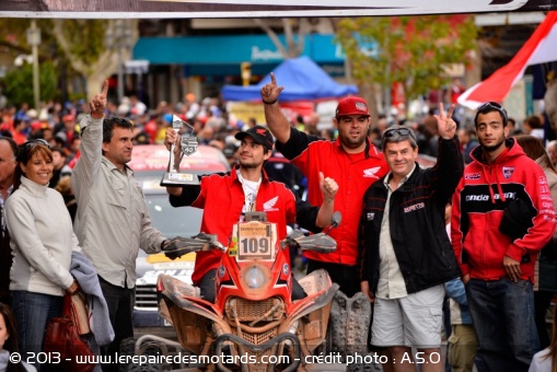 Bonetto s'impose en Quads - Crédit photo : Prensa Desafío Ruta 40 - Paco Photo / ASO