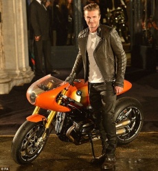 David Beckham ambassadeur Belstaff (photo : DR)