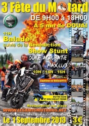 3e fête du motard : le rendez-vous du Nord