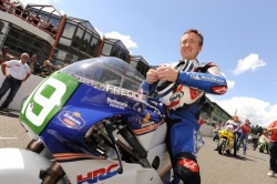 Freddie Spencer aux 200 Miglia di Imola Revival 2013