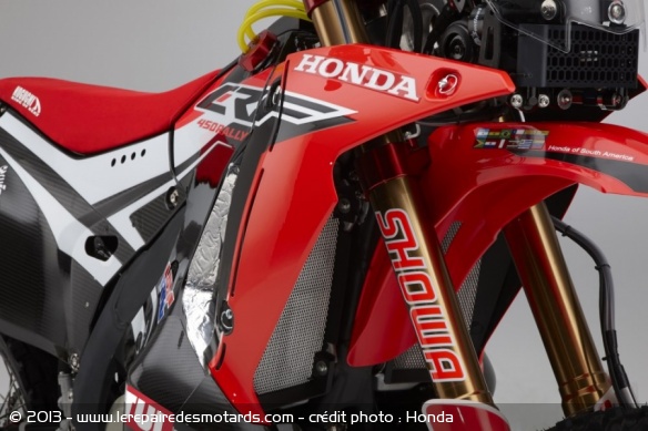 Honda dévoile la CRF450 Rally