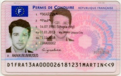 Introduction du nouveau permis de conduire le 16 septembre - Crédit photo : Ministère de l'Intérieur