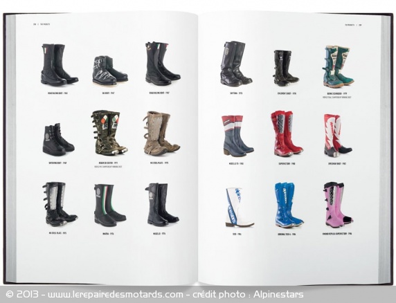 Evolution des bottes Alpinestars dans les années 60/70