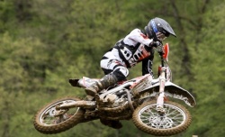 Epreuve de motocross France élite où participe Jason Clermont