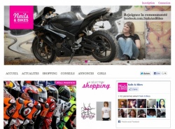 Nouveau site pour motardes : Nails and Bikes