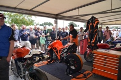 La KTM 1290 Super Duke R a roulé au Festival de la Vitesse