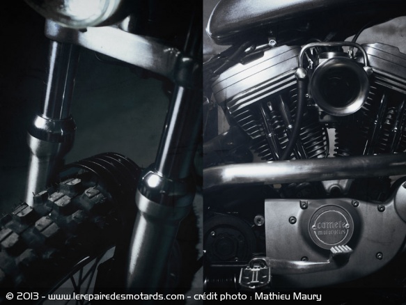 Préparation The Rogue par Comete Motorcycles