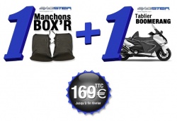 Promos Bagster : pack tablier Boomerang et manchons Box'R pour 169EUR