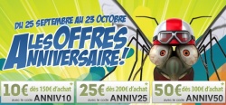 Promos Motoblouz : les offres anniversaire