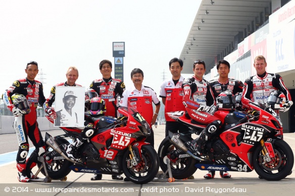 Le team Yoshimura Suzuki engage deux motos cette année avec notamment Schwantz et De Puniet