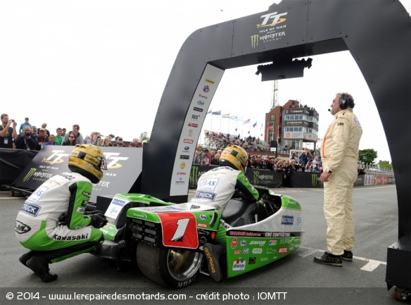 TT : victoire de Molyneux/Farrance en sidecar