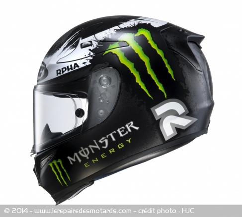 Casque intégral HJC R-Pha10 Plus Replica Ghost Fuera 