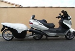 Remorque deux-roues Towcase Raptor de Wipigroup