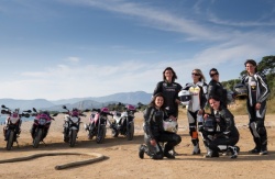 Dark Dog Moto Tour : les filles au départ 