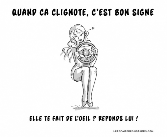 Quand çà clignote, c'est bon signe