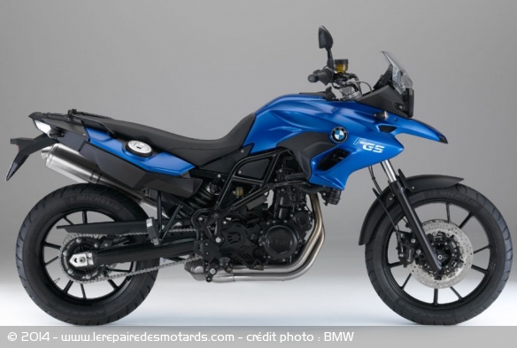 BMW F700GS Racing blue metallic matt