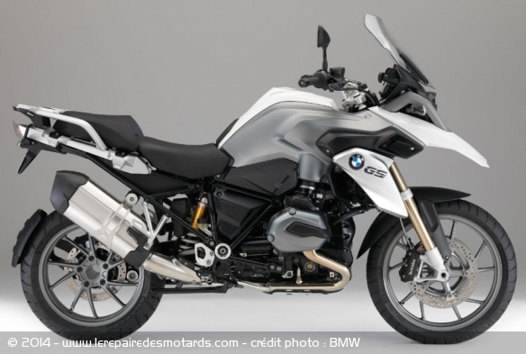 BMW R1200GS Alpine white