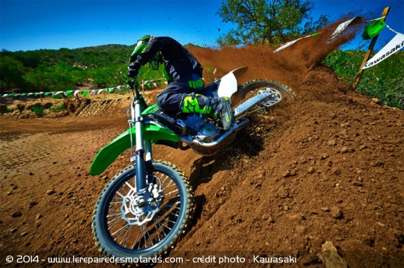 Motocross Kawasaki KX250F et KX450F 2015