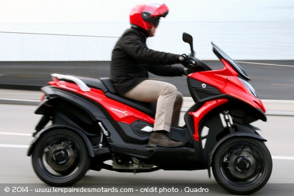 Scooter 4-roues Quadro4