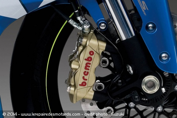 L'ABS fait son apparition sur la sportive Suzuki