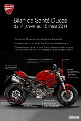 Contrôle technique gratuit chez Ducati