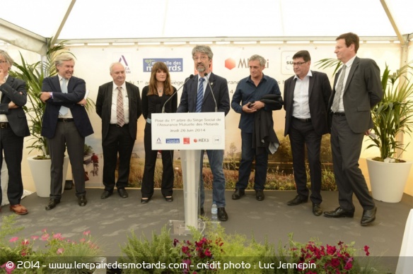 Patrick Jacquot, président de la Mutuelle des Motards - crédit photo : Luc Jennepin