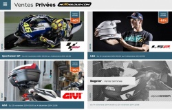 Ventes privées MotoGP, LS2 et Givi