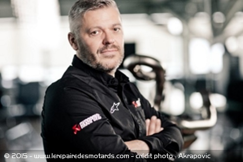 Alojz Trstenjak, patron R&D competition d'Akrapovic