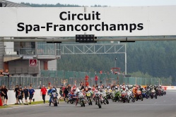 Le départ des 4h de Spa Classic