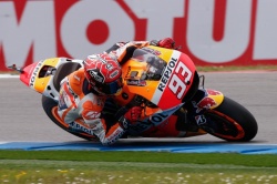 MotoGP : Marquez en tête du Warm-Up à Assen