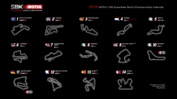 WSBK : 14 épreuves au calendrier 2016