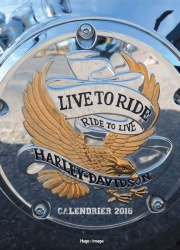 Calendrier mural Harley-Davidson 2016