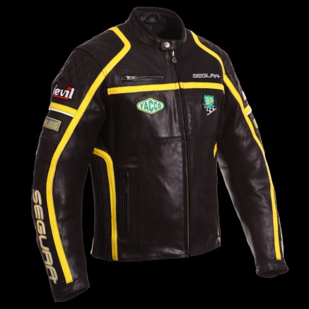 Blouson Segura Apache en jaune et noir