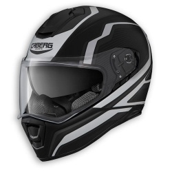 Caberg décline son casque intégral Drift en noir et blanc