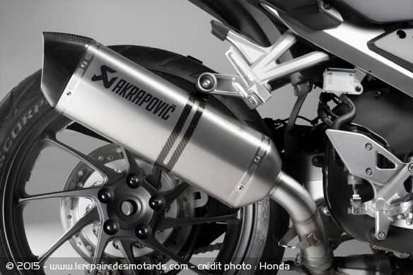 Le silencieux Akrapovic fait son arrivée au catalogue