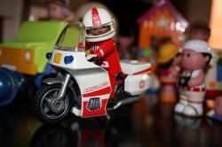 Playmobil motard