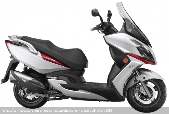 Scooter Kymco G-Dink 300i ABS côté