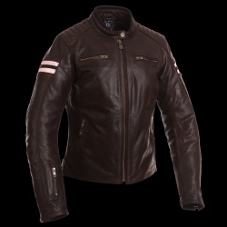 Veste Segura Lady Rétro marron et rose 