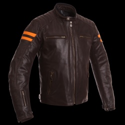 Veste Segura Rétro Men Marron et orange