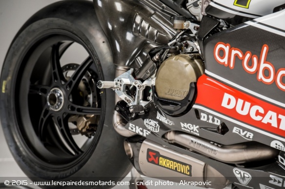 WSBK : Akrapovic partenaire de Ducati Corse