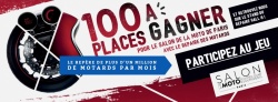 Gagnez votre entrée au Salon de la moto ! 100 places à gagner au total !