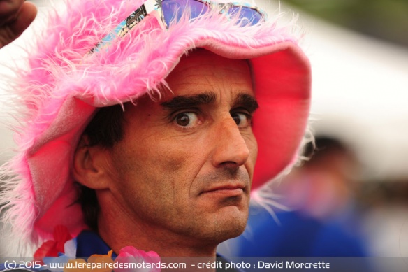 Serge Nuques à la Fête Nationale de la moto