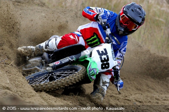 MX : Herbreteau avec Kawasaki