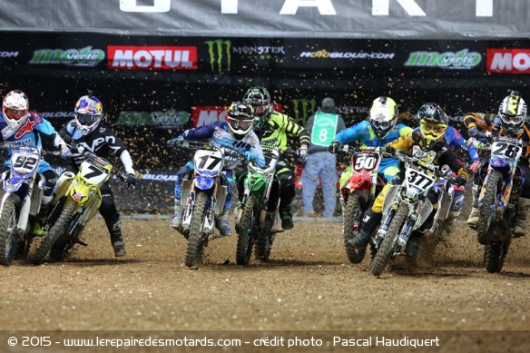 Supercross: départ du SX de Lille