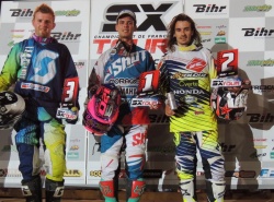 Coulon, Soubeyras et Izoird sur le podium SX1